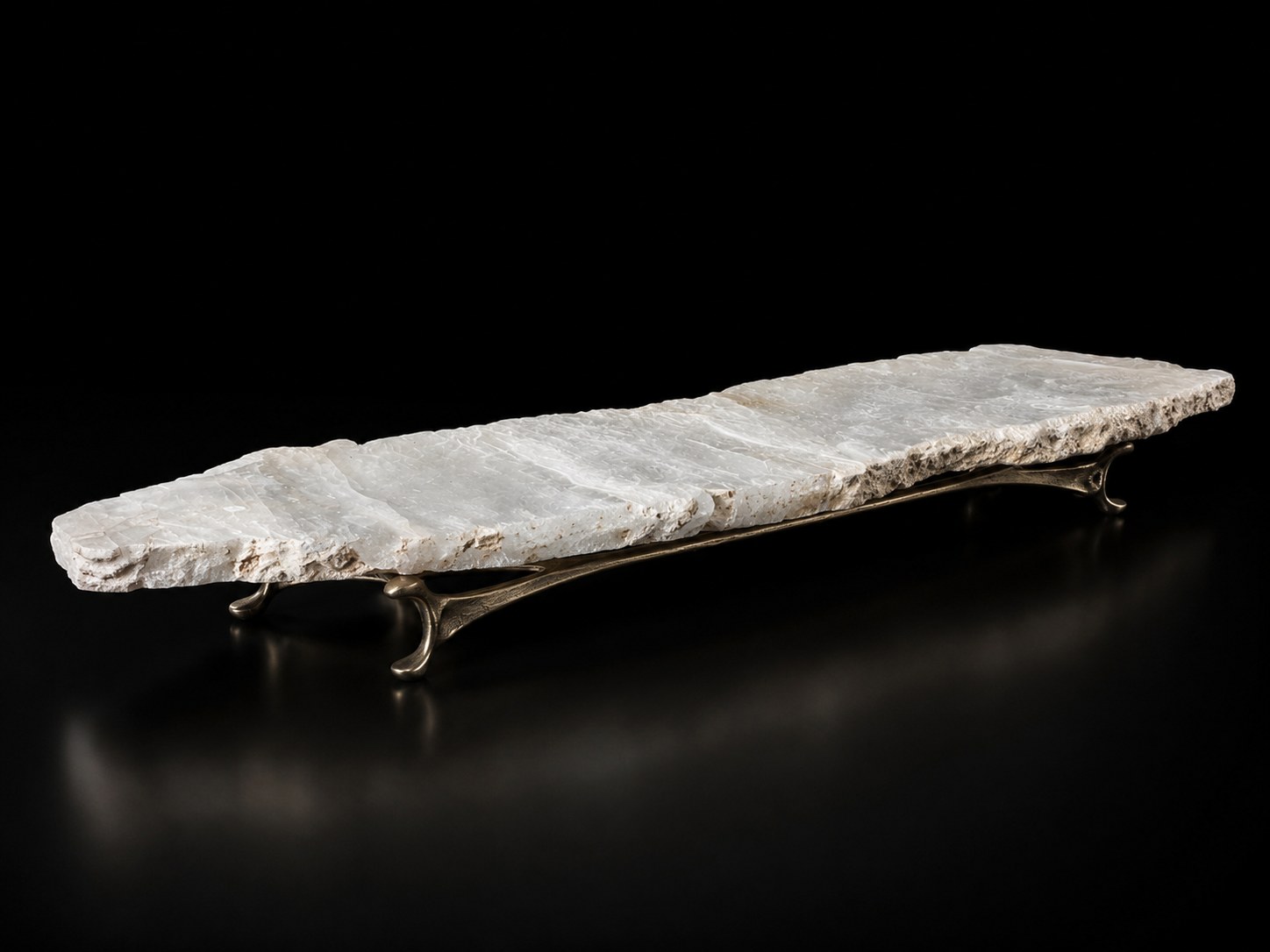 Dolmen Table, raw selenite